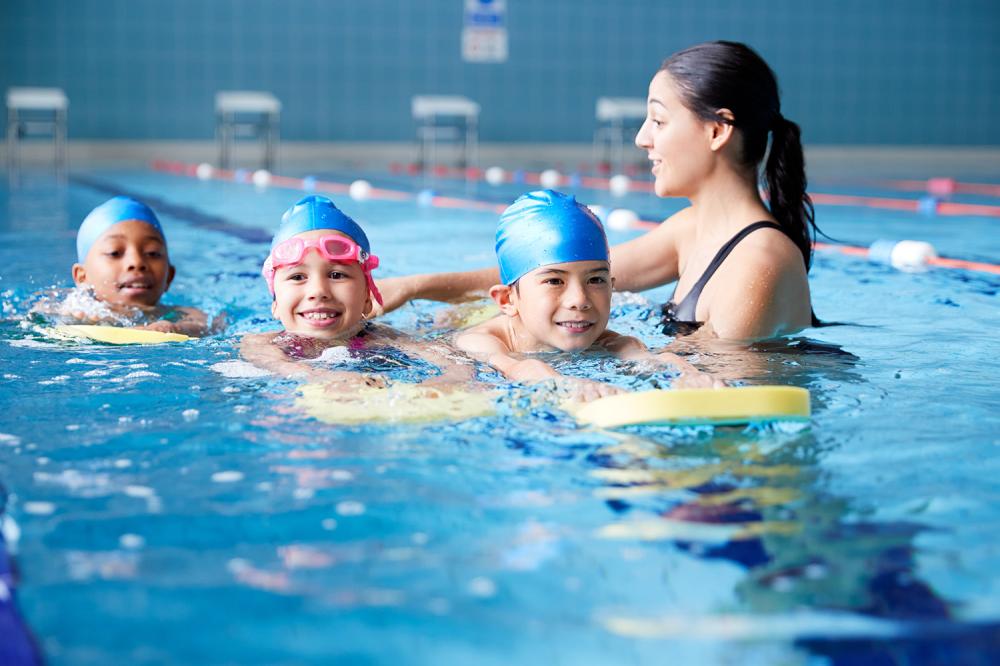 Cours de natation par Lise Français